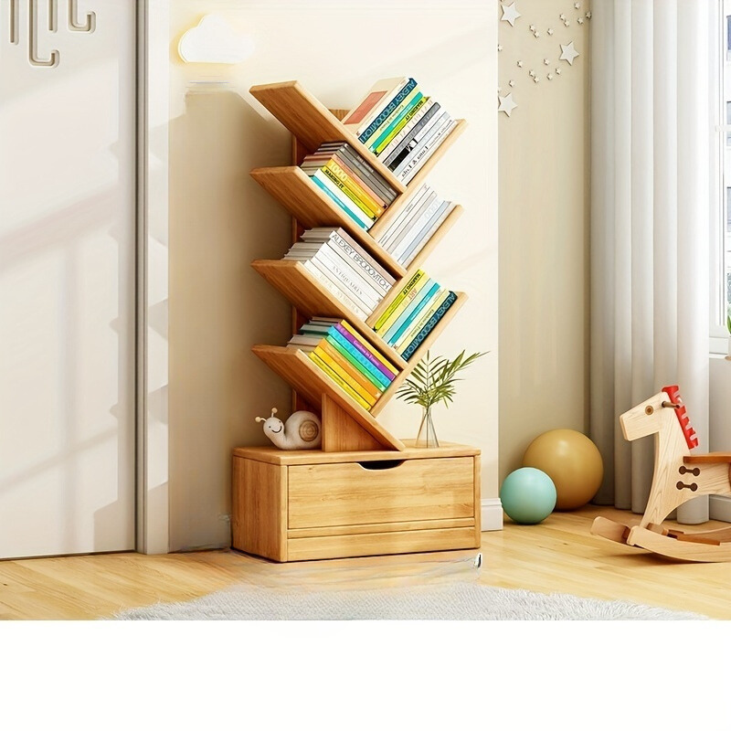 TreeShelf™ Vertical Bookcase – Stylish & Space-Saving Storage Solution