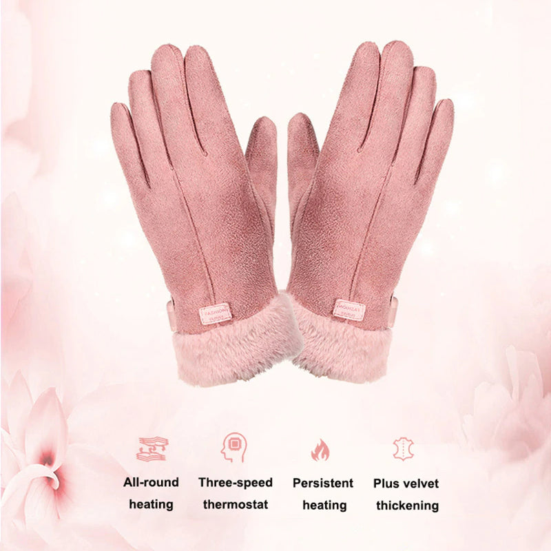 5000mAh Rechargeable Heated Winter Gloves for Ultimate Wa...