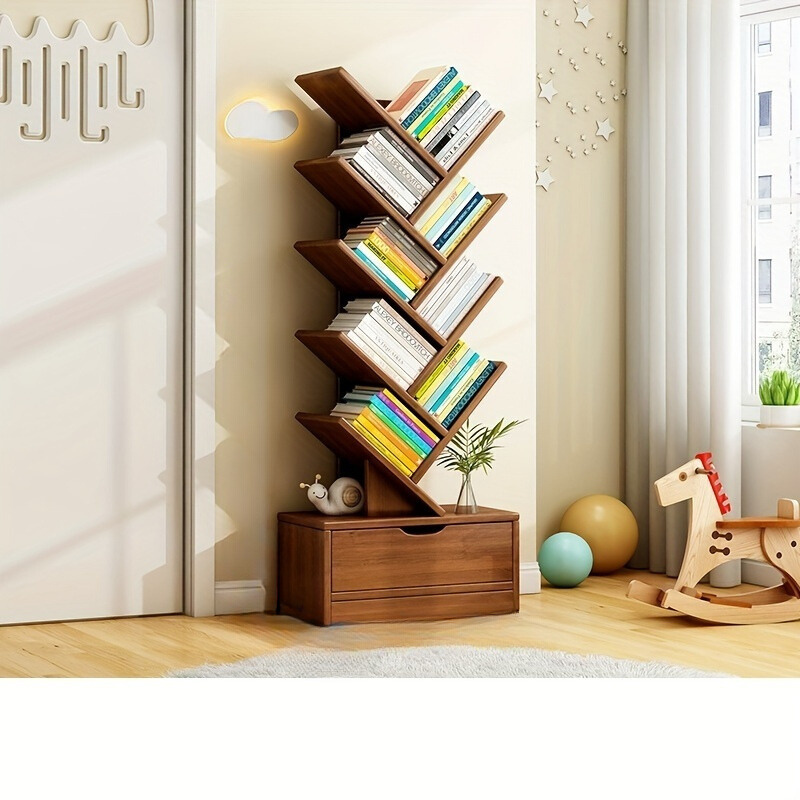 TreeShelf™ Vertical Bookcase – Stylish & Space-Saving Storage Solution