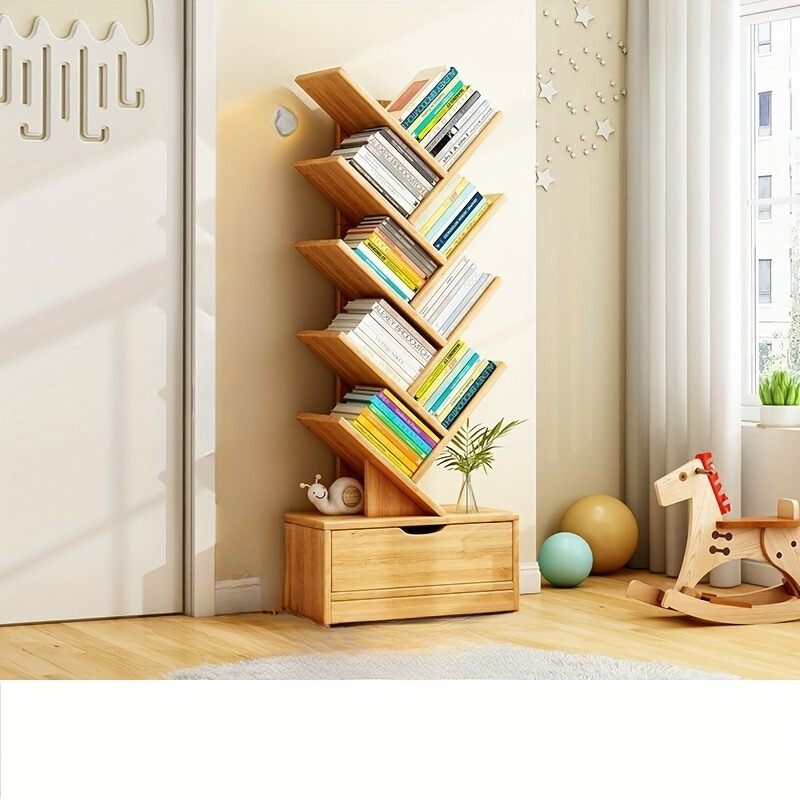 TreeShelf™ Vertical Bookcase – Stylish & Space-Saving Storage Solution
