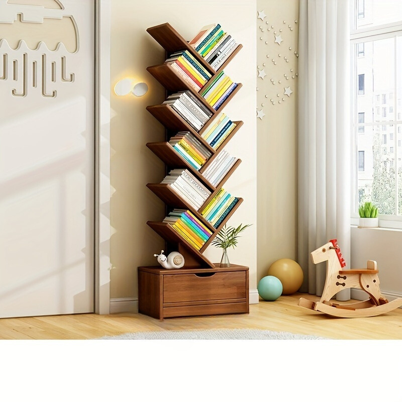 TreeShelf™ Vertical Bookcase – Stylish & Space-Saving Storage Solution