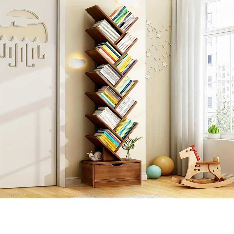 TreeShelf™ Vertical Bookcase – Stylish & Space-Saving Storage Solution