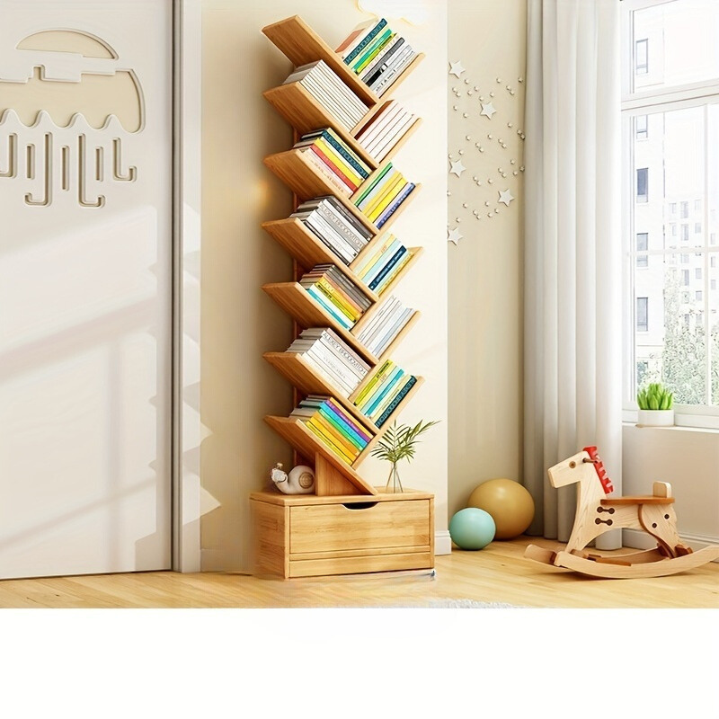 TreeShelf™ Vertical Bookcase – Stylish & Space-Saving Storage Solution