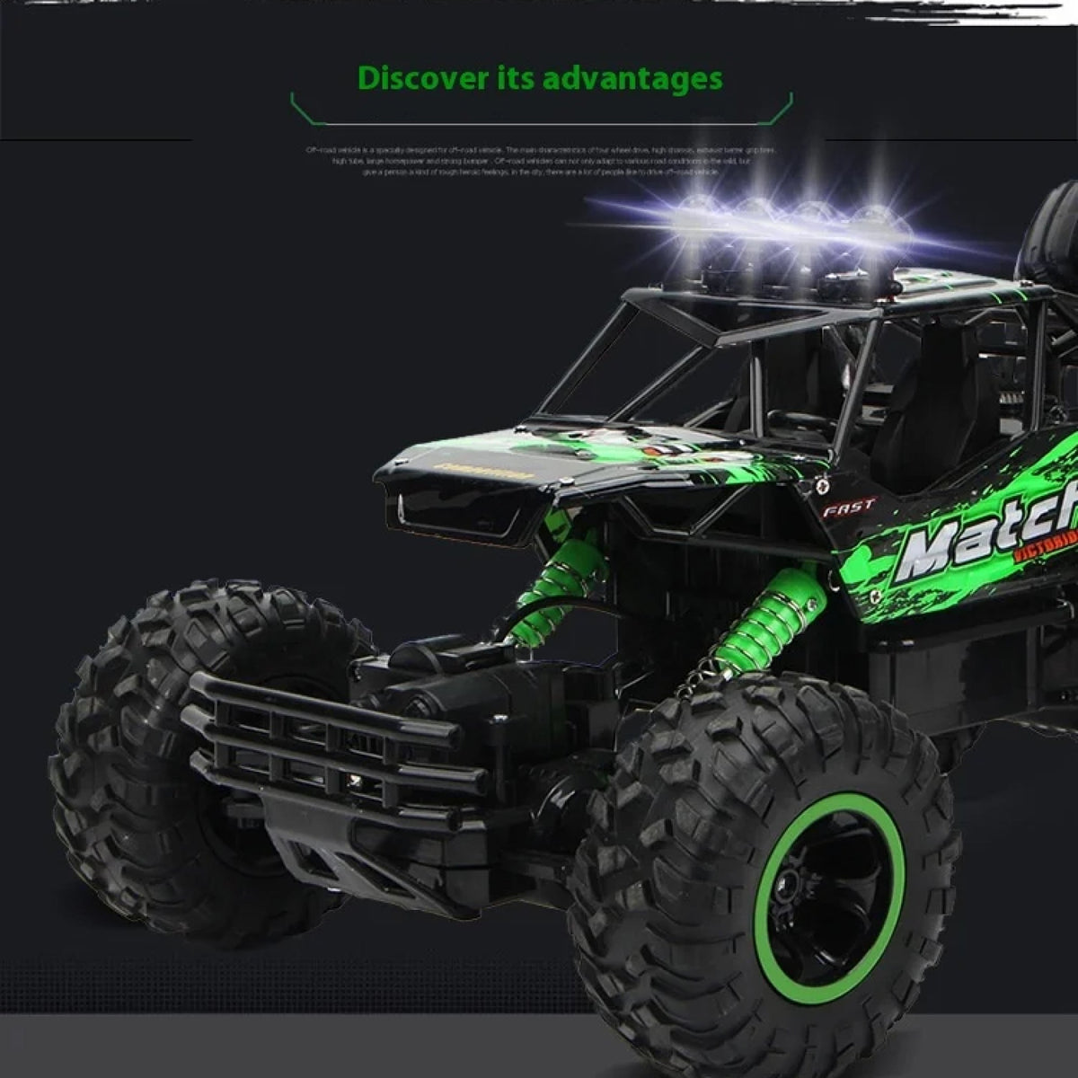 4x4 Rock Crawler Monster Truck for Extreme Off-Road Adven...