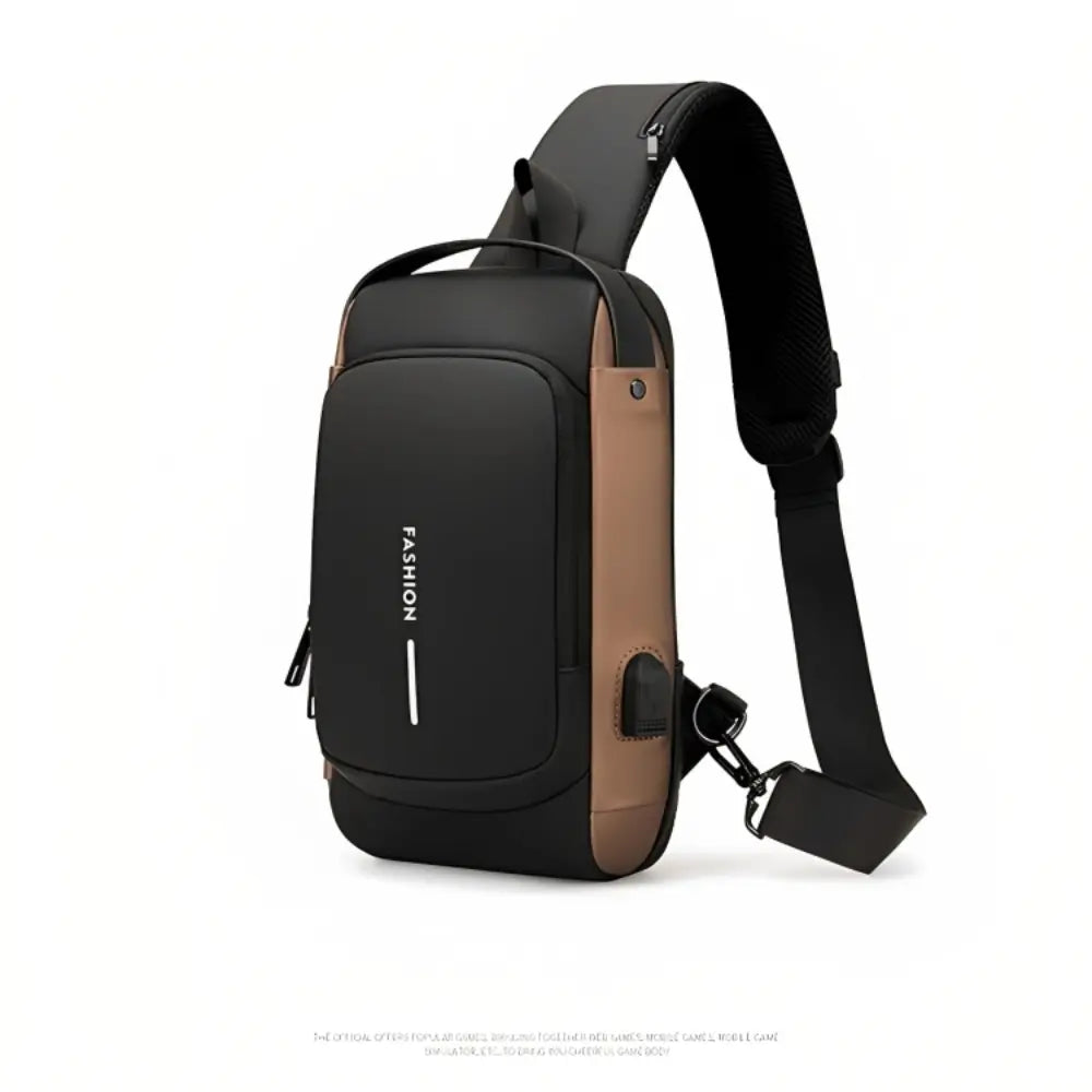 AeroShield Waterproof Anti-Theft Crossbody Bag for Men