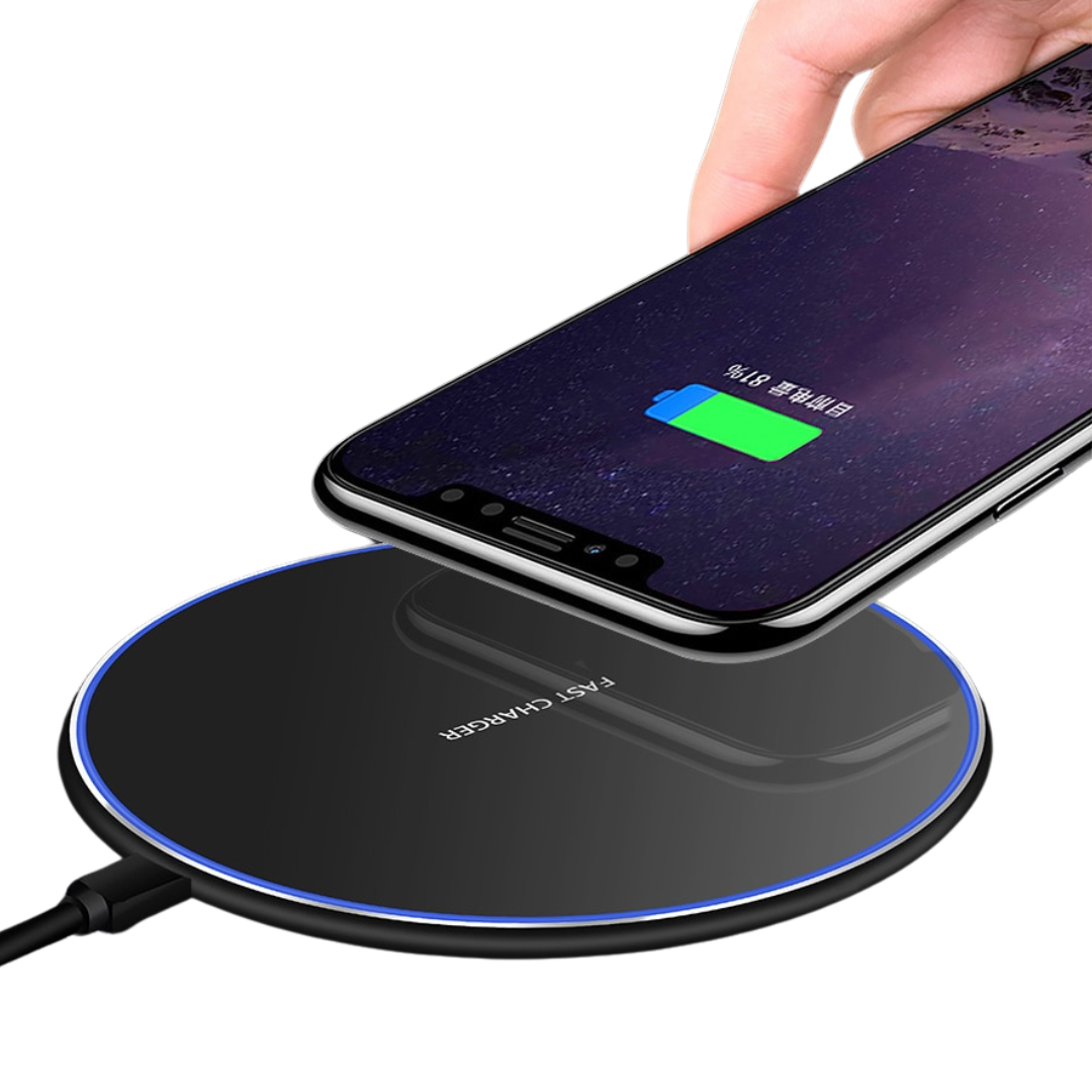 30W Fast Wireless Charging Pad for iPhone & Android Devices