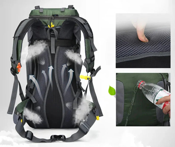 60L Waterproof Adventure Pack | Essential Outdoor Gear
