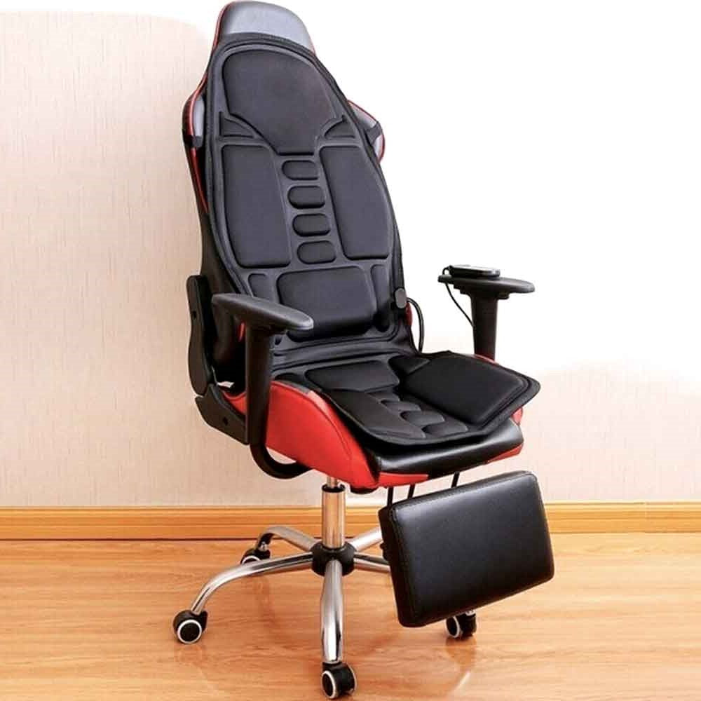 8-Setting Heated Massage Pad for Full-Body Comfort at Home & Car