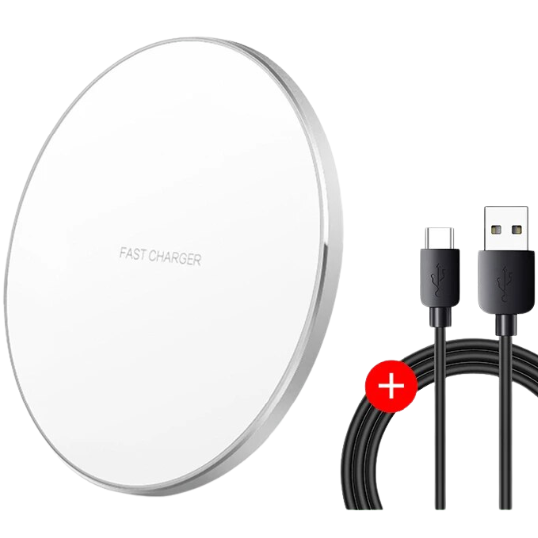 30W Fast Wireless Charging Pad for iPhone & Android Devices