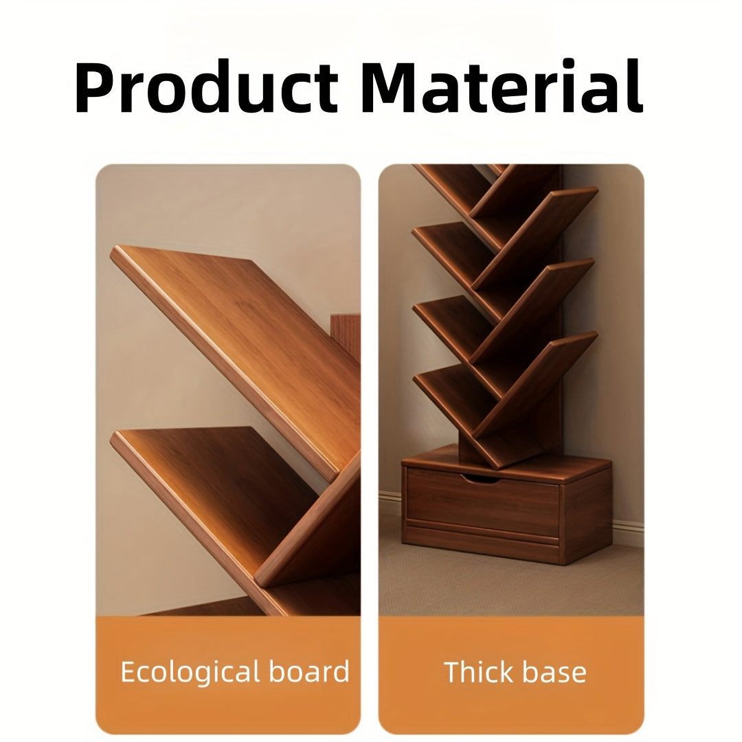 TreeShelf™ Vertical Bookcase – Stylish & Space-Saving Storage Solution