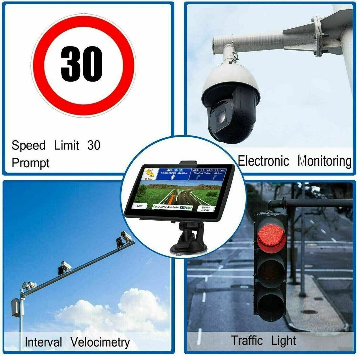 2025 GPS Navigation System for Cars & Trucks - 7 Display